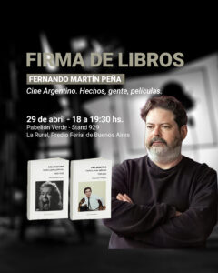 Lee más sobre el artículo Fernando Martín Peña firma sus libros en la Feria del Libro
